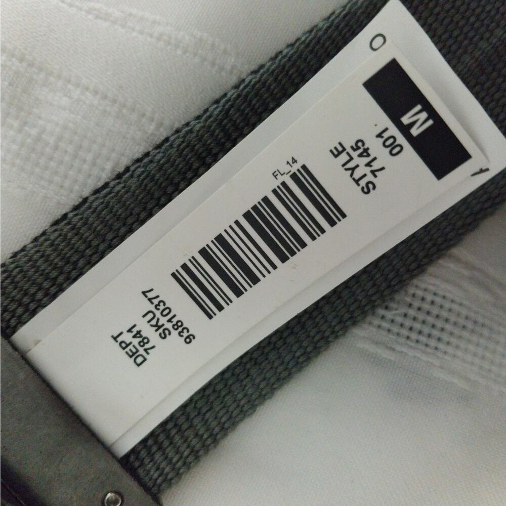 NWT! AEROPOSTALE! BLACK, GRAY REVERSIBLE RIVETED DETAIL MIDNIGHT BUCKLE BELT! M - Picture 8 of 16